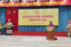 Phó Chủ tịch nước dự Đại hội Thi đua yêu nước ngành Xây dựng