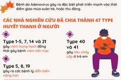 [Infographics] Các đường lây truyền của bệnh do virus Adenovirus