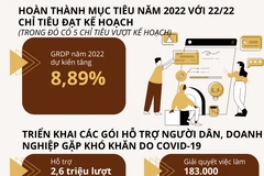 [Infographics] GRDP Hà Nội tăng trưởng mức cao nhất trong nhiều năm