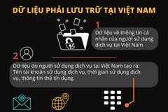 Luật An ninh mạng: Các dữ liệu người dùng Việt phải lưu trữ trong nước