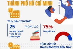 [Infographics] Bệnh sốt xuất huyết lan nhanh ở Thành phố Hồ Chí Minh 