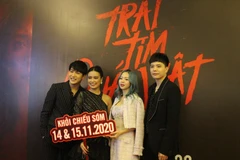 'Trái tim quái vật' có xuất chiếu sớm cuối tuần, ngày 14-15/11 tại một số điểm rạp trên cả nước. (Ảnh: Minh Anh/Vietnam+) 