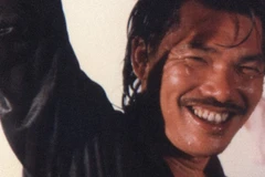 Nhạc sỹ Trần Tiến trên ảnh poster phim.