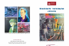 Thư mời của buổi triển lãm. (Ảnh: BTC)