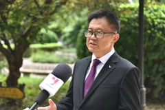 Tiến sỹ Dương Đan Chí, Phó Chủ nhiệm Trung tâm nghiên cứu An ninh khu vực thuộc Viện Khoa học Xã hội Trung Quốc. (Ảnh: Thành Dương/TTXVN)