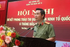 Đại tá Trần Văn Phúc. (Ảnh: Thu Hoài/TTXVN)