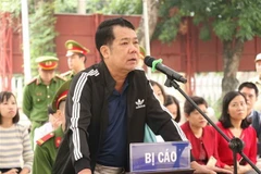 Bị cáo Nguyễn Văn Sướng tại phiên tòa. (Ảnh: Thái Hùng/TTXVN)