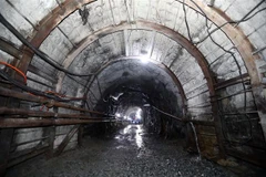 Dự án mở rộng Nhà máy thủy điện Đa Nhim có công suất thiết kế 80MW, sản lượng điện thiết kế trung bình năm 99 triệu kWh. (Ảnh: Huy Hùng/TTXVN)