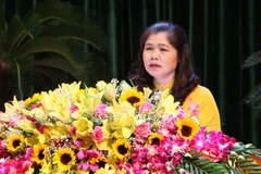 Phó Chủ tịch Hội đồng Nhân dân tỉnh Bắc Giang khóa XVIII Lâm Thị Hương Thành. (Nguồn: Báo Bắc Giang)