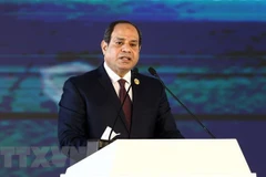 Tổng thống Ai Cập Abdel-Fattah al-Sisi. (Nguồn: THX/TTXVN)