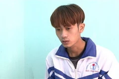 Đối tượng Vũ Tiến Long. (Ảnh: Trịnh Duy Hưng/TTXVN)