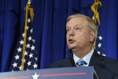Thượng nghị sỹ Lindsey Graham, Chủ tịch Ủy ban Tư pháp Thượng viện Mỹ. (Nguồn: AP)