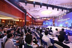 Các đại biểu dự Ngày hội khởi nghiệp đổi mới sáng tạo quốc gia. (Nguồn: TTXVN)