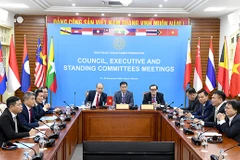 Toàn cảnh phiên làm việc Ban Thể thao và Luật Liên đoàn Thể thao Đông Nam Á. (Nguồn: Tổng cục Thể dục thể thao)