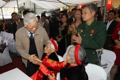 Tổng Bí thư dự Ngày hội đại đoàn kết toàn dân ở Thái Nguyên