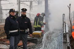 Italy: Cháy cột tín hiệu, hệ thống đường sắt bị đình trệ 