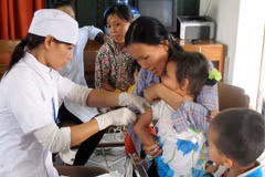 Hơn 9,5 triệu trẻ em đã được tiêm vắcxin sởi-rubella an toàn
