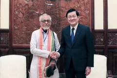 Chủ tịch nước tiếp Chủ tịch Ủy ban Đoàn kết Ấn Độ - Việt Nam 