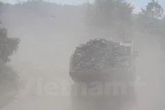 Ô nhiễm không khí đang có chiều hướng tăng cao. (Ảnh: Hùng Võ/Vietnam+)