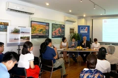 Toàn cảnh buổi họp báo. (Ảnh: AFD cung cấp)