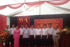 Ra mắt Liên đoàn Địa chất Khoáng sản biển. (Ảnh: Hùng Võ/Vietnam+)