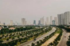 Cửa ngõ phía Tây (Hà Nội), con đường Đại lộ Thăng Long. (Ảnh: Thành Đạt/TTXVN)