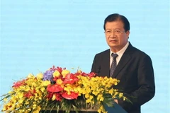 Phó Thủ tướng Chính phủ Trịnh Đình Dũng. (Ảnh: Vũ Sinh/TTXVN)