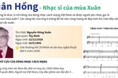 [Infographics] Xuân Hồng - Nhạc sỹ của mùa Xuân