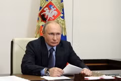 Tổng thống Nga Vladimir Putin. (Ảnh: AFP/TTXVN)