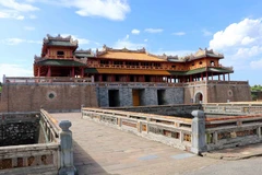 Ngọ Môn - biểu tượng của Kinh đô Huế xưa. (Ảnh: Đỗ Trưởng/TTXVN)