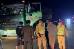 Công an tỉnh Quảng Bình đấu tranh thành công Chuyên án KSS6, bắt nhiều đối tượng có hành vi khai thác khoáng sản trái phép. (Ảnh: TTXVN phát)