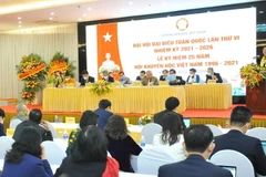 Quang cảnh Đại hội đại biểu toàn quốc lần thứ VI, nhiệm kỳ 2021-2026. (Ảnh: Minh Đức/TTXVN)