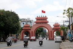 Thành phố Rạch Giá sẵn sàng đón du khách trở lại tham quan, du lịch. (Ảnh: Lê Huy Hải/TTXVN)