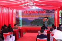 Toàn cảnh buổi lễ. (Ảnh: Nguyễn Mạnh Hà/TTXVN)