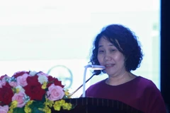 Tổng cục trưởng Tổng cục Thống kê Nguyễn Thị Hương. (Ảnh: Danh Lam/TTXVN)