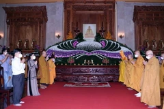  Quang cảnh buổi lễ. (Ảnh: Xuân Khu/TTXVN)