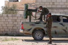 Các chiến binh phe đối lập tại Syria. (Nguồn: Reuters) 