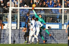 Inter Milan đang phụ thuộc vào sự xuất sắc của thủ thành Samir Handanovic. (Nguồn: ecodibergamo.it)