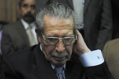 Cựu độc tài Guatemala Efraín Ríos Montt. (Nguồn: AFP/TTXVN)
