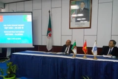 Hội thảo doanh nghiệp Việt Nam-Algeria. (Nguồn: Thanh Bình/Vietnam+)