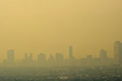 Tình trạng ô nhiễm không khí tại Mexico City. (Nguồn: AFP)