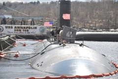 Tàu ngầm hạt nhân USS Annapolis của Mỹ. (Nguồn: wired.com)