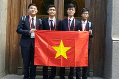 Các thành viên của đội tuyển Việt Nam dự thi Olympic Hóa học quốc tế 2016. (Ảnh: Bộ Giáo dục và Đào tạo)