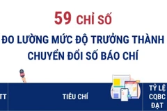 59 chỉ số đo lường mức độ trưởng thành chuyển đổi số báo chí