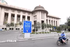 Trụ sở Ngân hàng Nhà nước Việt Nam. (Ảnh: TTXVN)