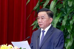 Đồng chí Trần Cẩm Tú phát biểu chỉ đạo. (Ảnh: Phương Hoa/TTXVN)