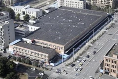 Chợ hải sản Hoa Nam ở thành phố Vũ Hán, Trung Quốc. (Ảnh: Kyodo/TTXVN)