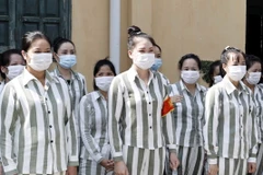 Các phạm nhân tại Trại giam Ngọc Lý. (Ảnh minh họa: Thống Nhất/TTXVN)