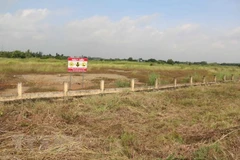 Khu vực ô nhiễm chất độc dioxin tại sân bay Biên Hòa. (Ảnh: Sỹ Tuyên/TTXVN)