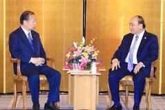 Quang cảnh buổi tiếp. (Ảnh: Thống Nhất/TTXVN)